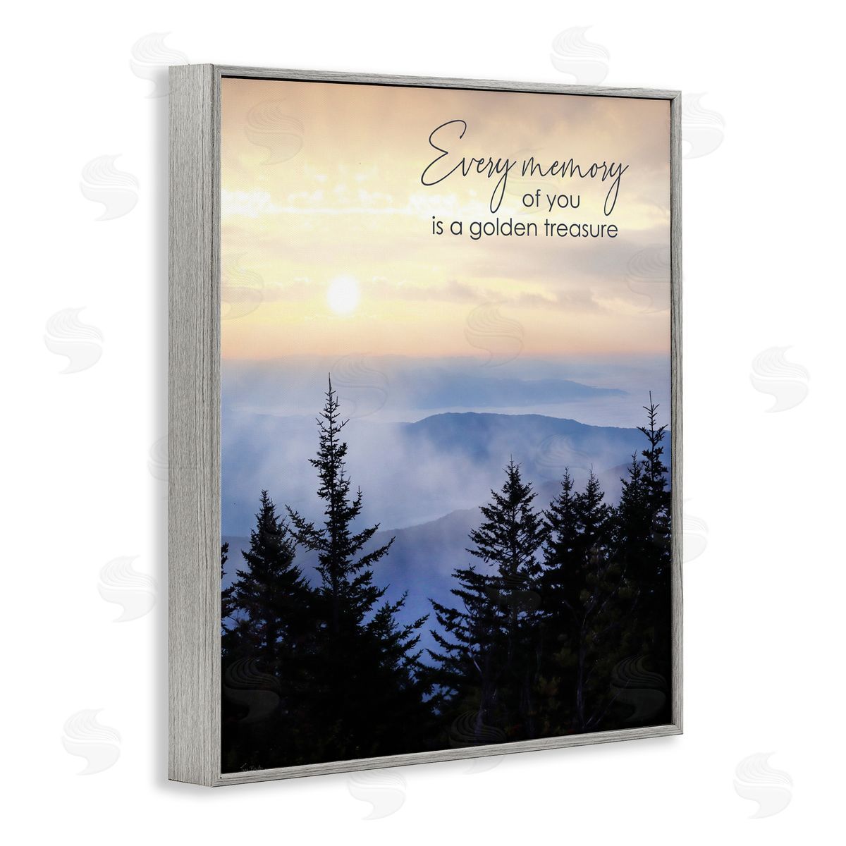 Lori Deiter Every Memory of You Grief Gray Framed Giclee Wall Art Print