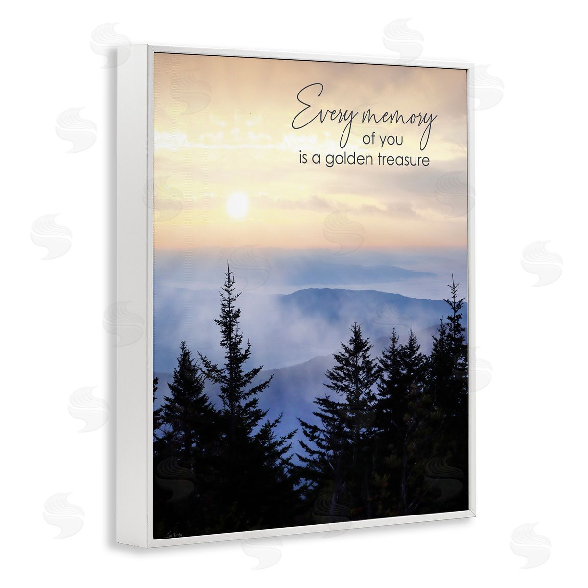 Lori Deiter Every Memory of You Grief White Framed Giclee Wall Art Print