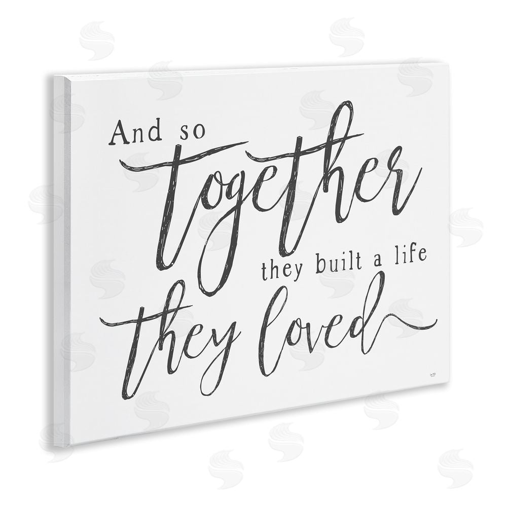 Lux + Me Designs Together A Life They Loved Wall Plaque Art Print