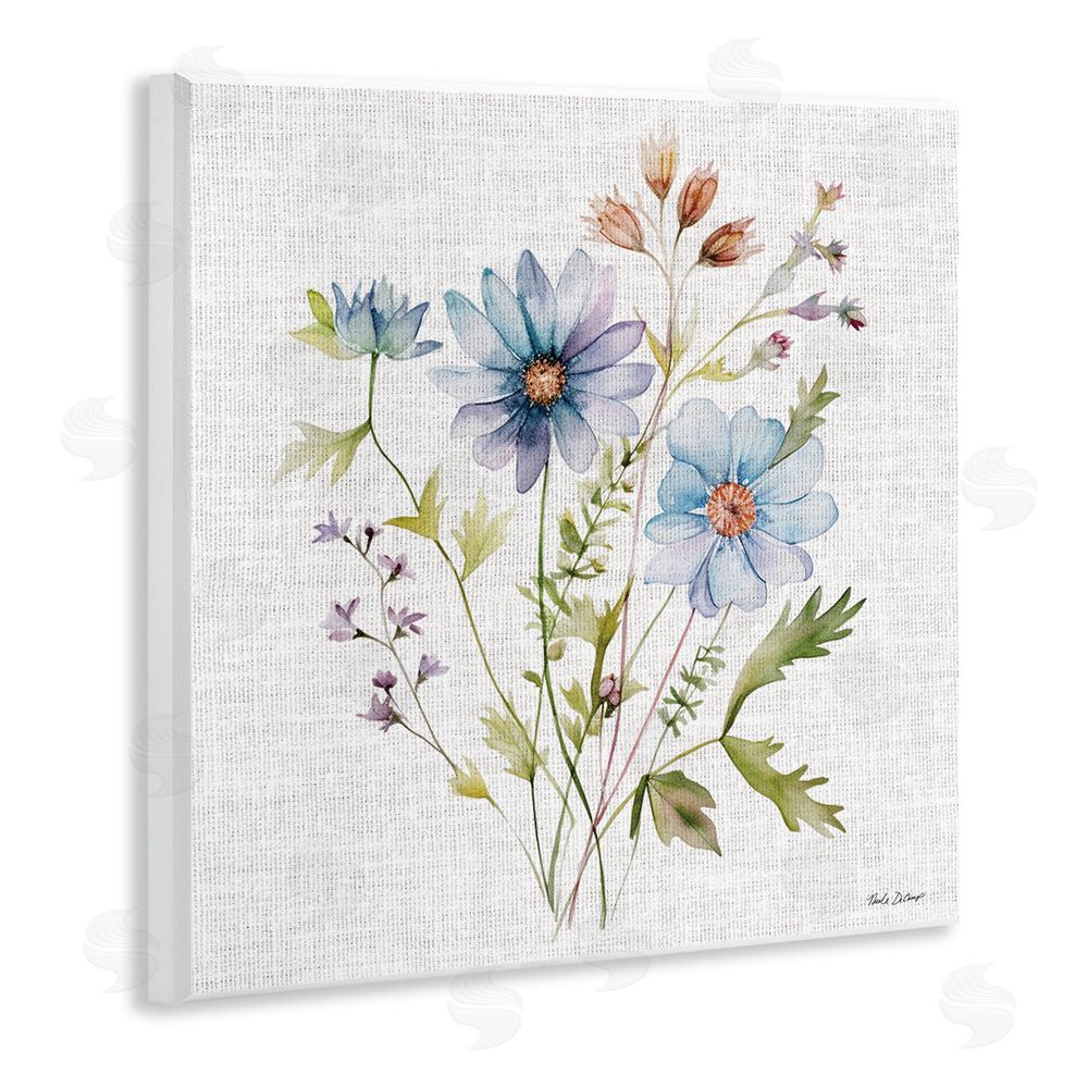 Nicole DeCamp Wild Floral Botanical Bundle Wall Plaque Art Print