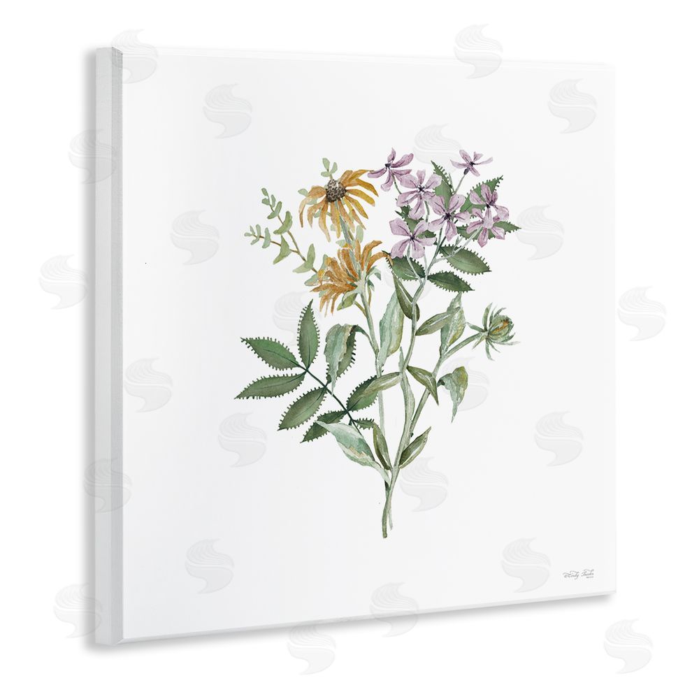 Cindy Jacobs Blooming Botanical Mix Wall Plaque Art Print