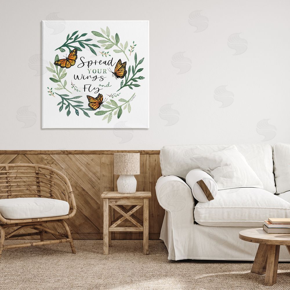 Elizabeth Tyndall Spread Your Wings Butterflies Canvas Art on Wall