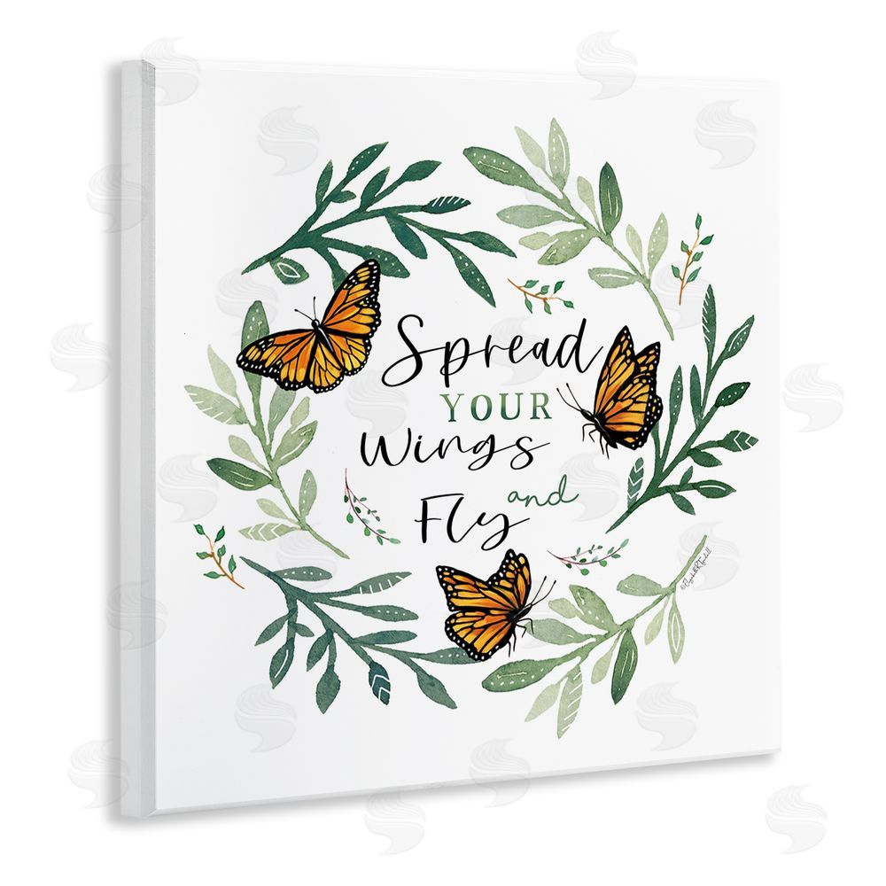 Elizabeth Tyndall Spread Your Wings Butterflies Wall Plaque Art Print