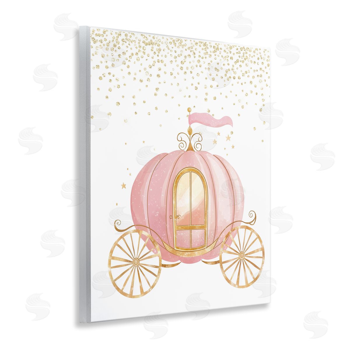 Christine Simpson Art Princess Dreams Carriage Wall Plaque Art Print