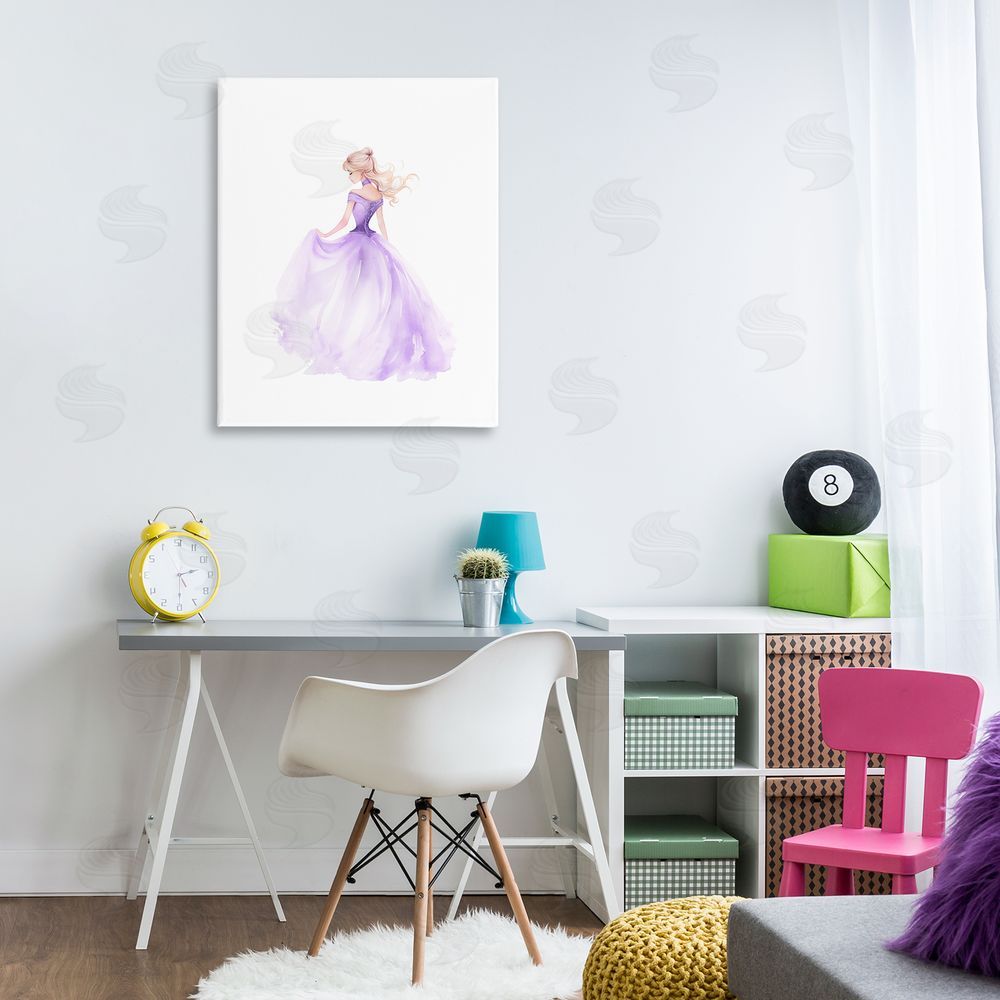 Christine Simpson Art Beautiful Princess Ballgown Canvas Art on Wall