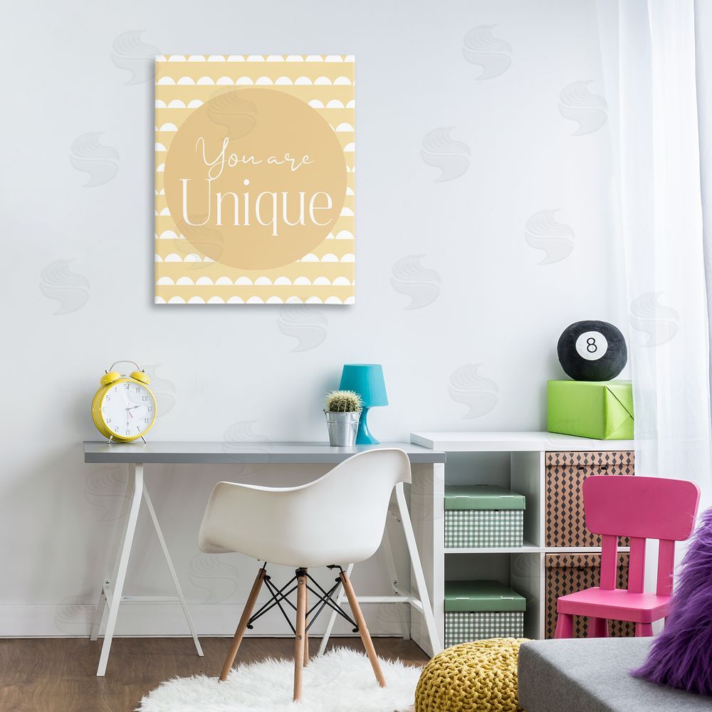 Christine Simpson Art You Are Unique Sentiment Canvas Art on Wall