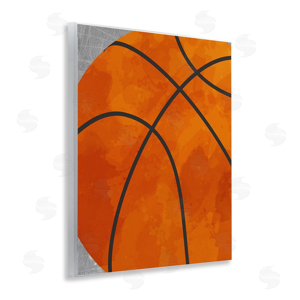 Christine Simpson Art Bouncing Fun Basketball Wall Plaque Art Print
