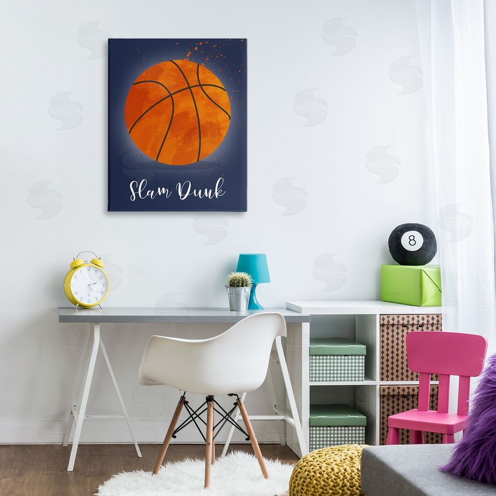 Christine Simpson Art Game On Slam Dunk Canvas Art on Wall