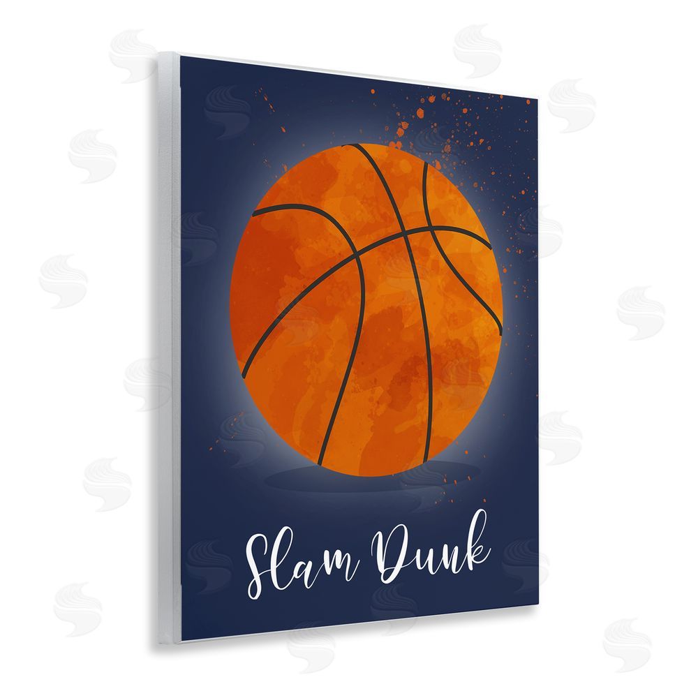 Christine Simpson Art Game On Slam Dunk Wall Plaque Art Print