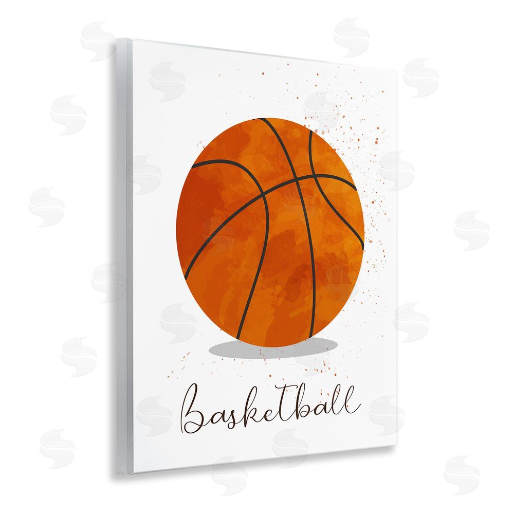 Christine Simpson Art Let's Play Ball Basketball Wall Plaque Art Print