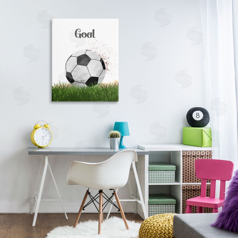 Christine Simpson Art Have A Ball Goal Canvas Art on Wall