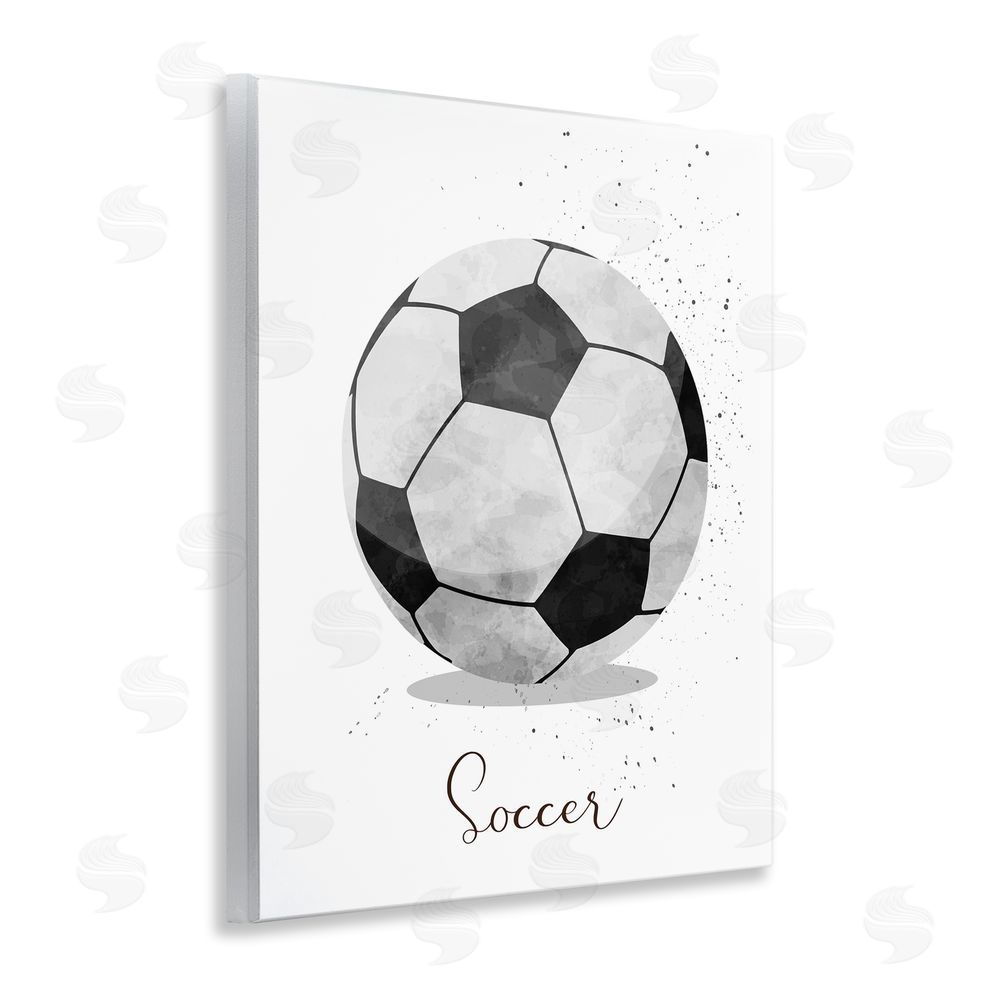 Christine Simpson Art Let's Play Ball Soccer Wall Plaque Art Print
