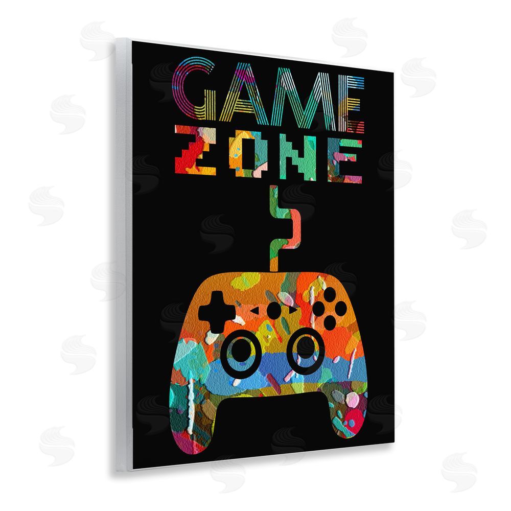 Marcus Prime Collaged Retro Game Zone Wall Plaque Art Print