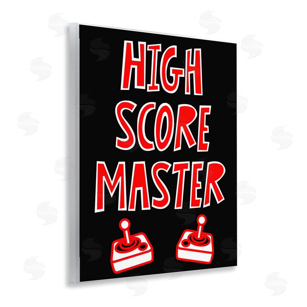 Marcus Prime High Score Master Gamer Wall Plaque Art Print