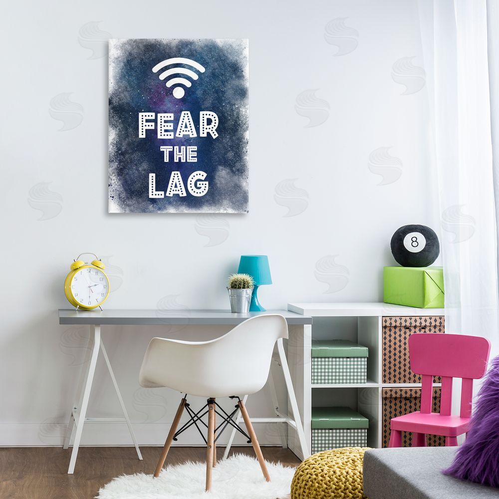 Marcus Prime Fear The Lag Gamer Splash Canvas Art on Wall