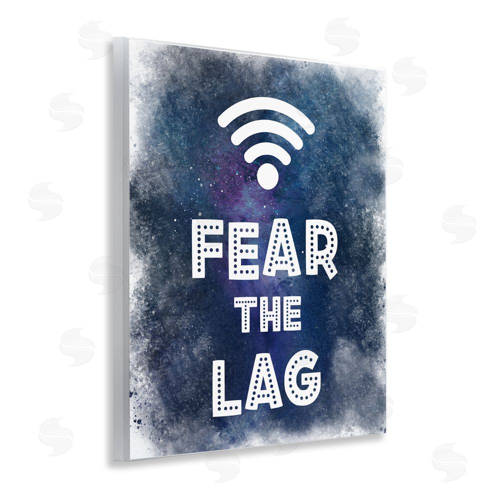 Marcus Prime Fear The Lag Gamer Splash Wall Plaque Art Print