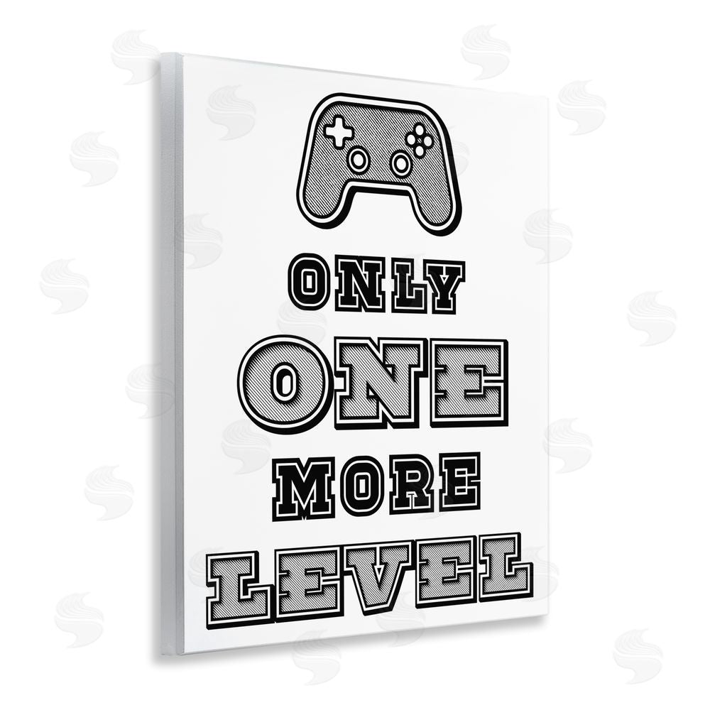 Marcus Prime One Level Motivational Gamer Wall Plaque Art Print