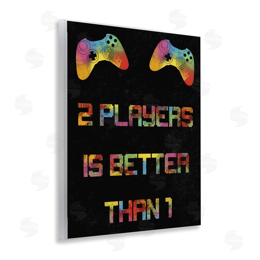 Marcus Prime 2 Players Better Than 1 Wall Plaque Art Print