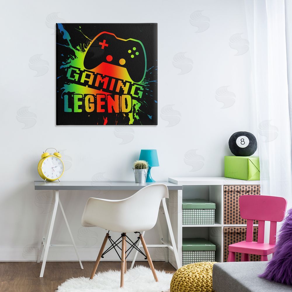 Marcus Prime Gradient Gaming Legend Canvas Art on Wall