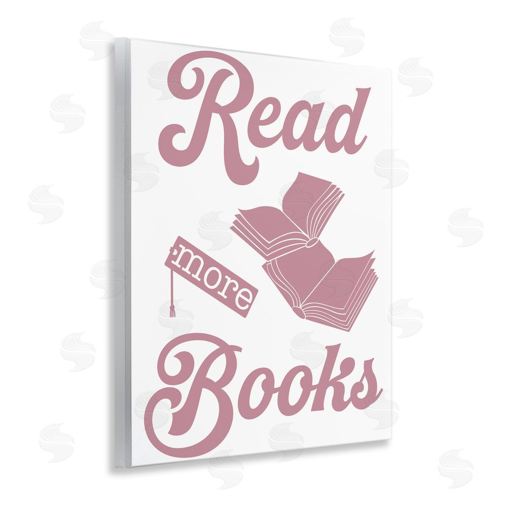 Marcus Prime Read More Books Pink Wall Plaque Art Print