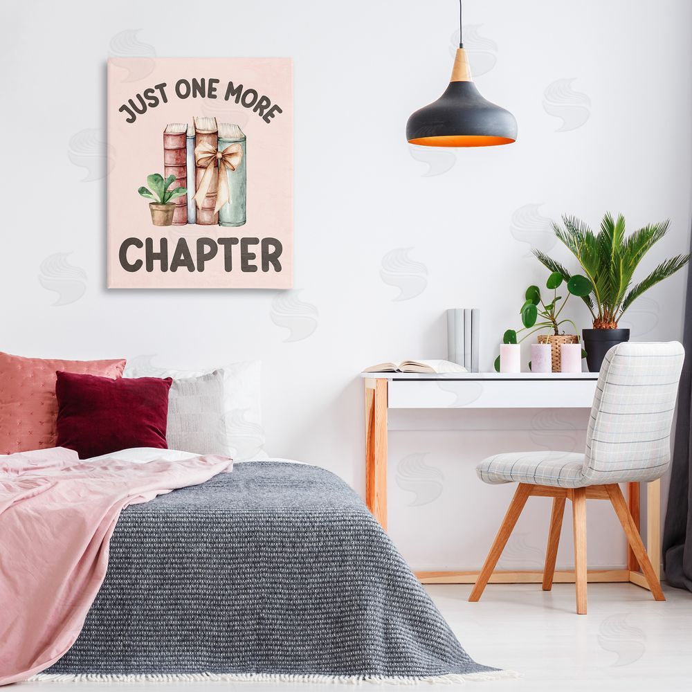 Kim Allen Just One More Chapter Canvas Art on Wall