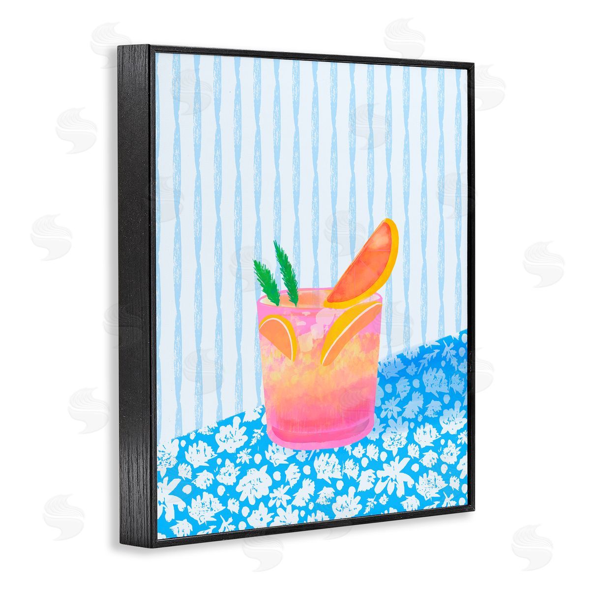 Dina Riddle Tequila Spritz Still Life Canvas Wall Art Print