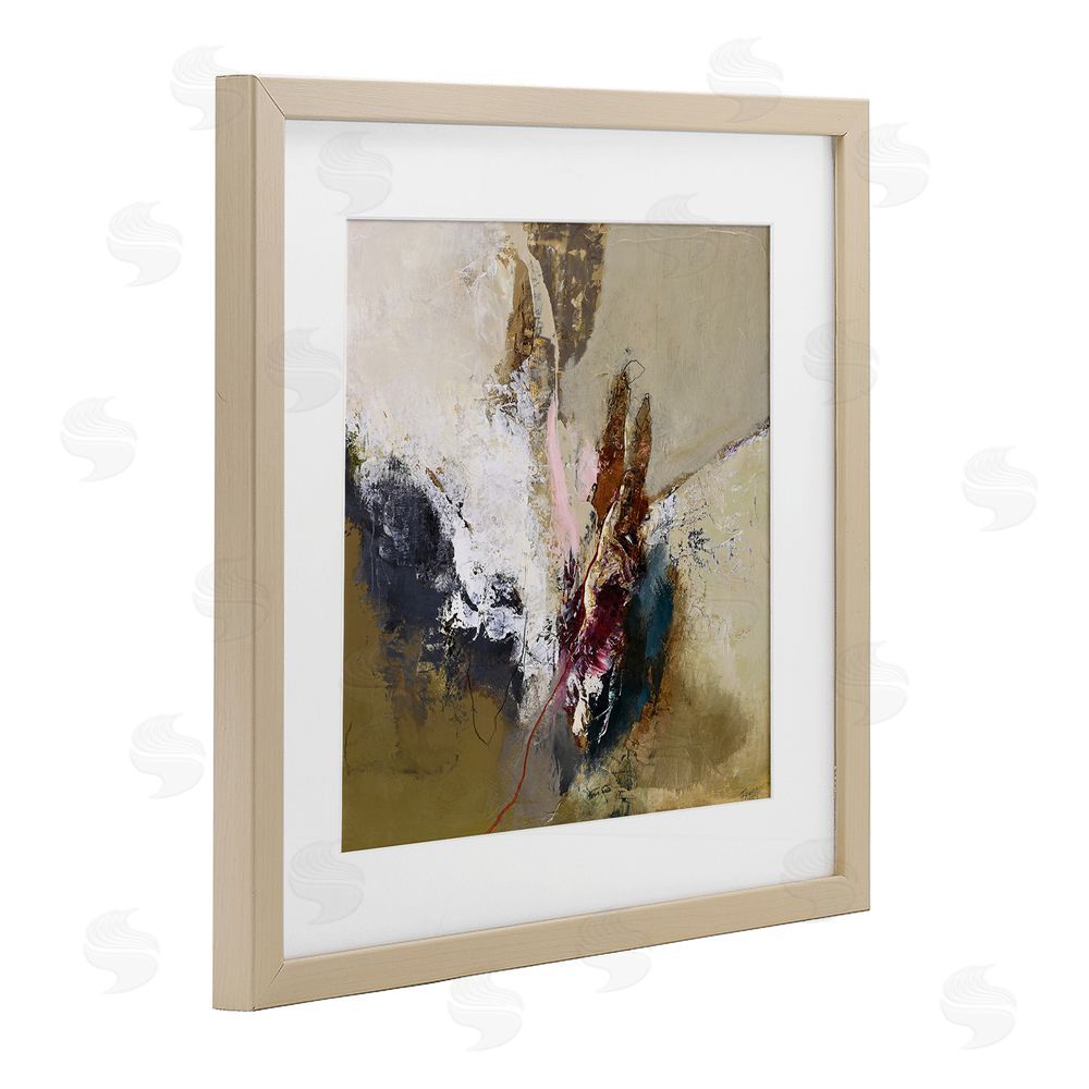 Design Fabrikken Earthy Mood Composition Brown Framed Print Under Glass Wall Art