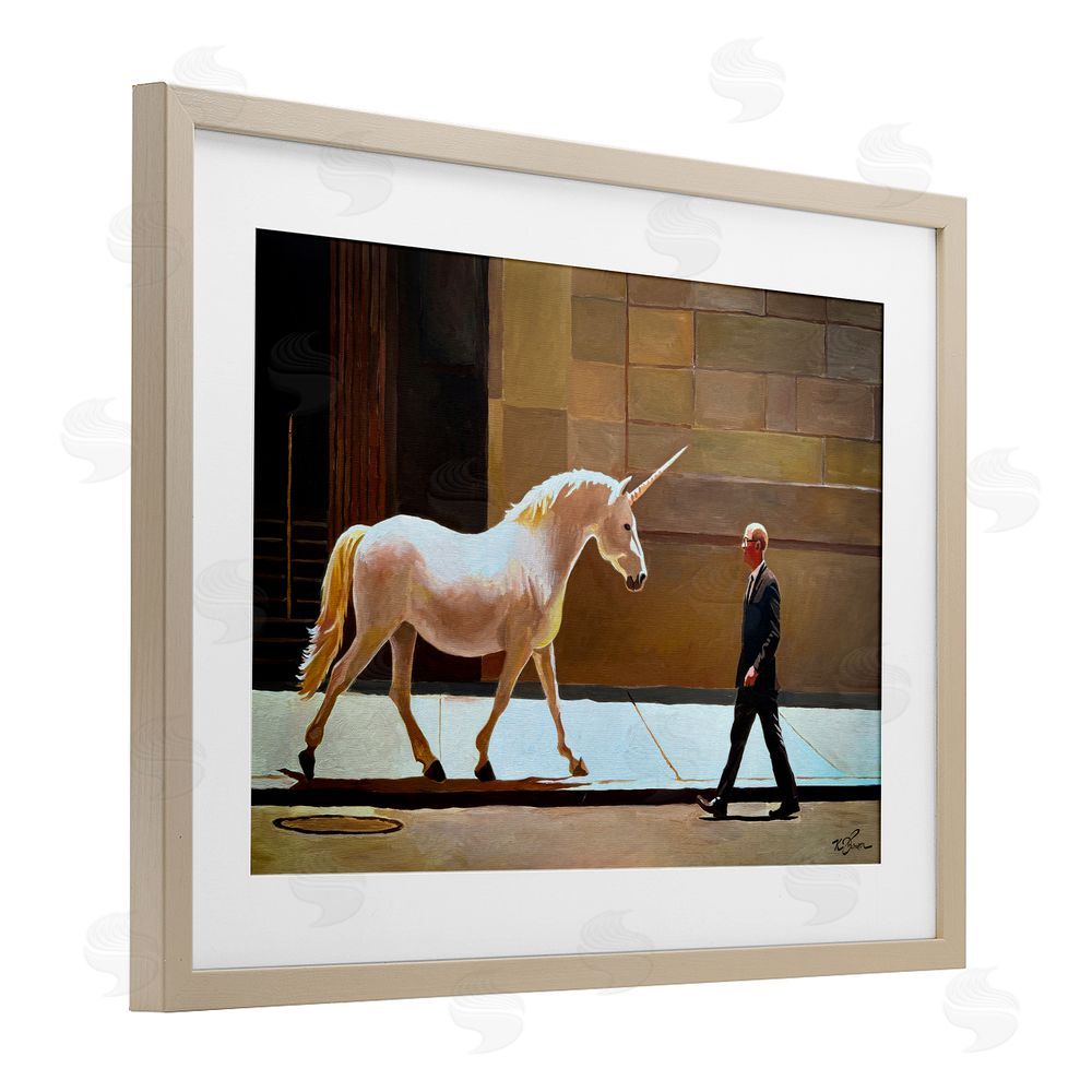 Keith Thomson The Exception Proves The Rule Brown Framed Print Under Glass Wall Art