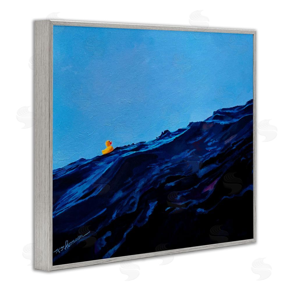 Keith Thomson You're The One Duck Gray Framed Giclee Print Wall Art