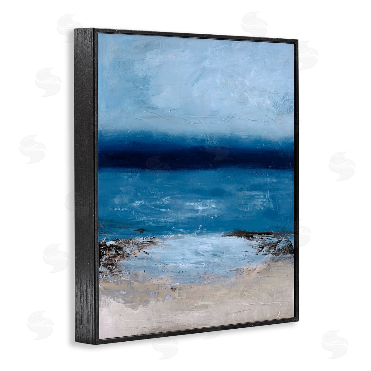 Design Fabrikken Endless Sea Moods Black Framed Giclee Print Wall Art