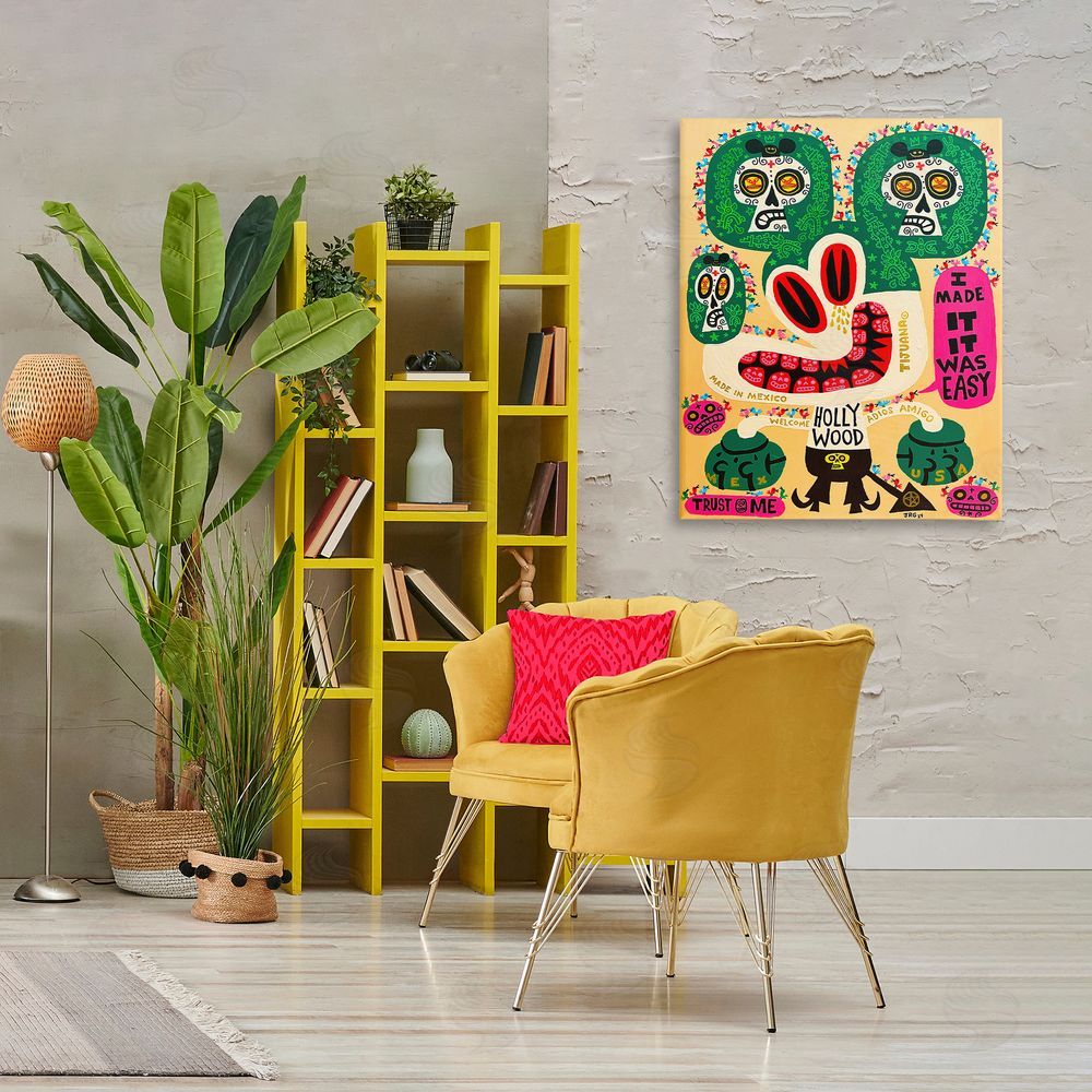 Jorge R. Gutierrez Mexico Culture Whimsy Cartoon Canvas Art on Wall