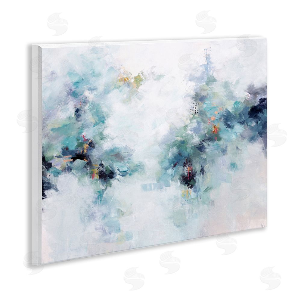 Karen Hale Reaching Out Abstraction Wooden Wall Plaque Art Print