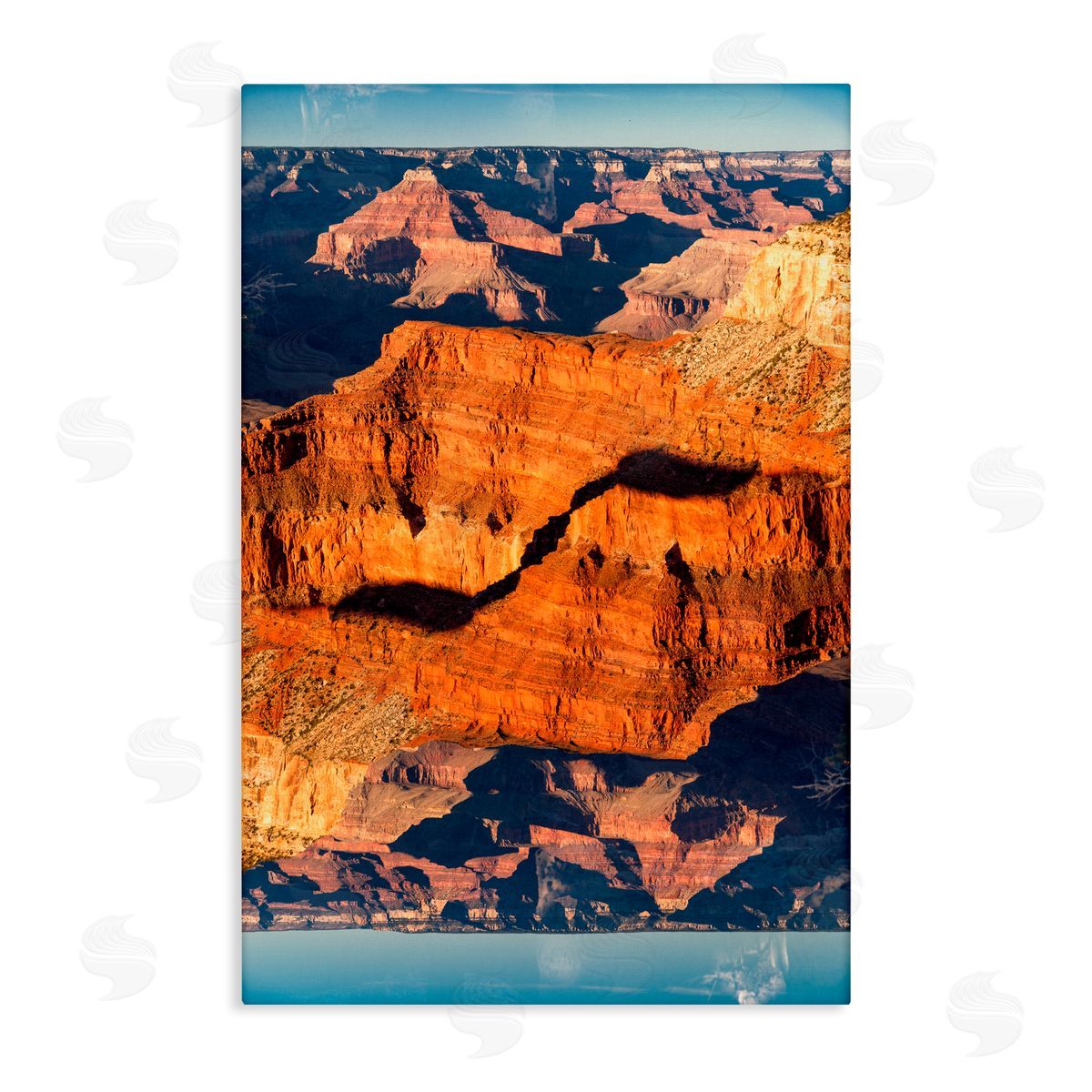 Robin Vandenabeele Canyon Landscape Overview Canvas Wall Art Print