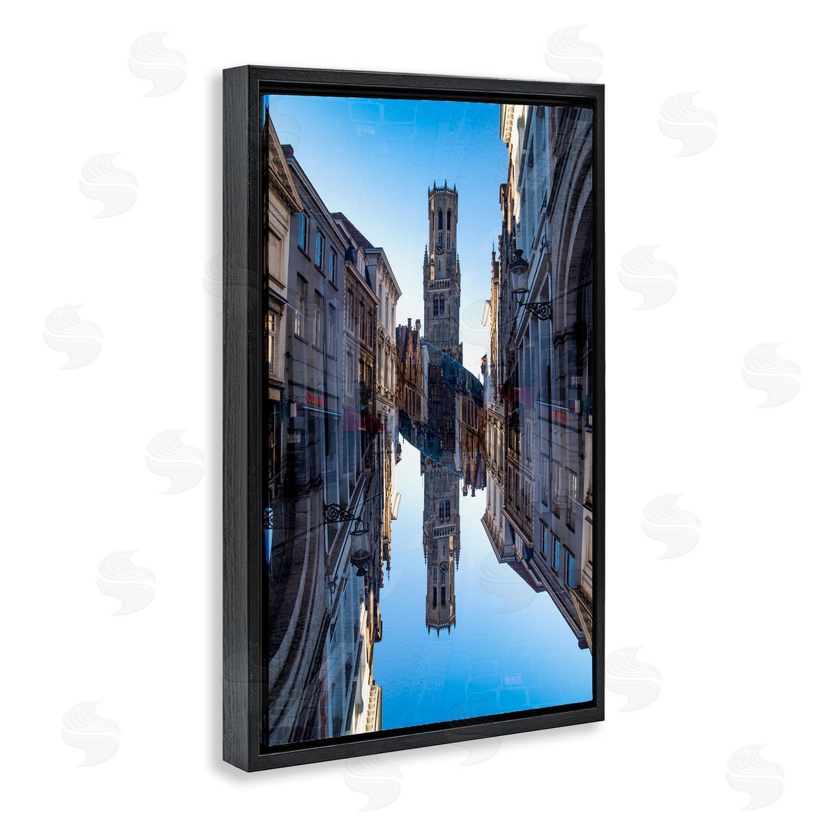 Robin Vandenabeele Historical Urban Reflection Canvas Wall Art Print