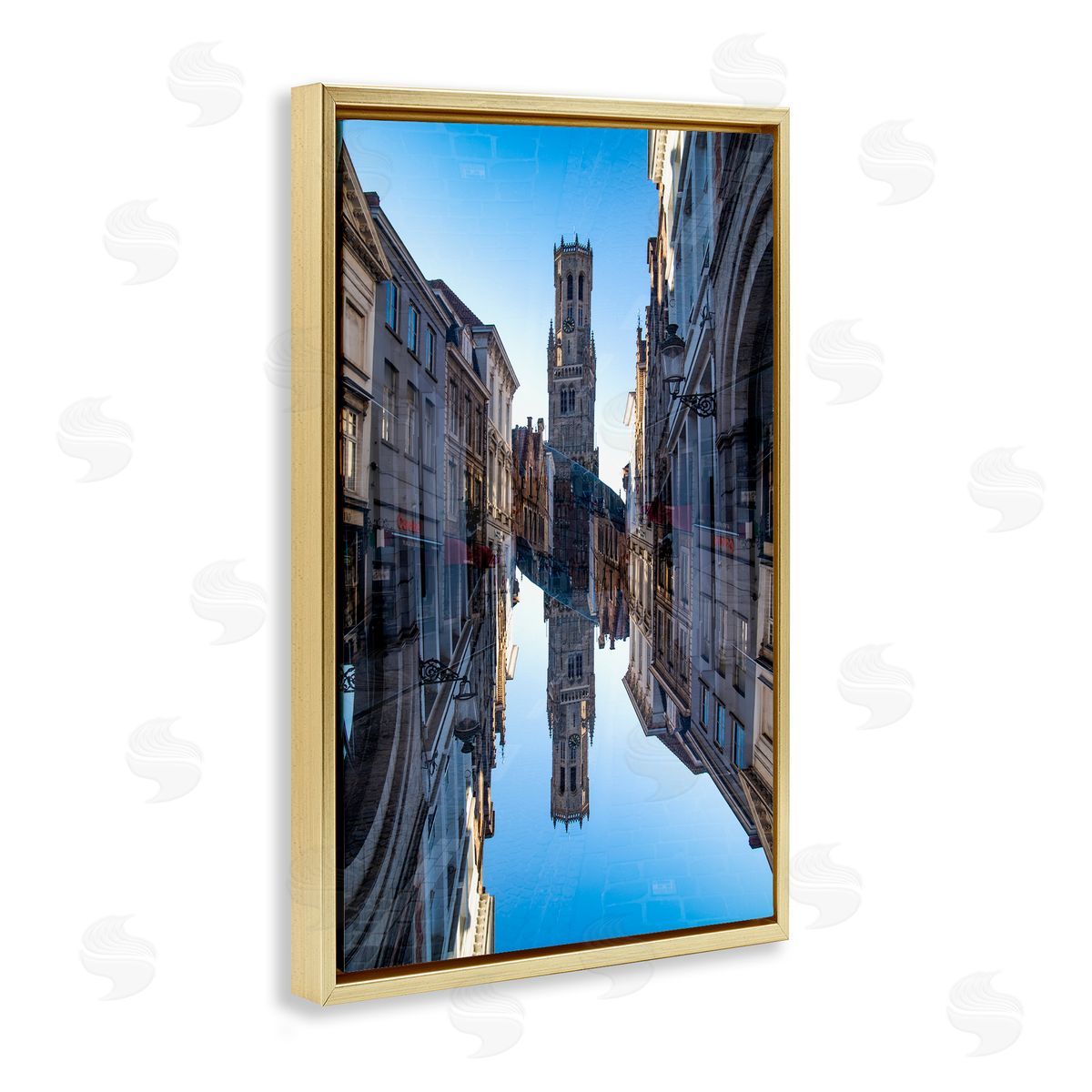 Robin Vandenabeele Historical Urban Reflection Canvas Wall Art Print