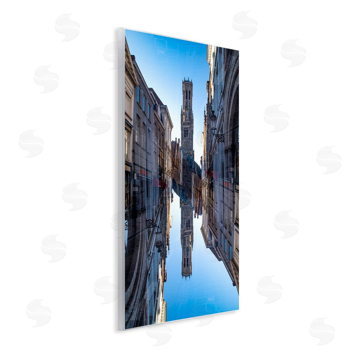 Robin Vandenabeele Historical Urban Reflection Canvas Wall Art Print