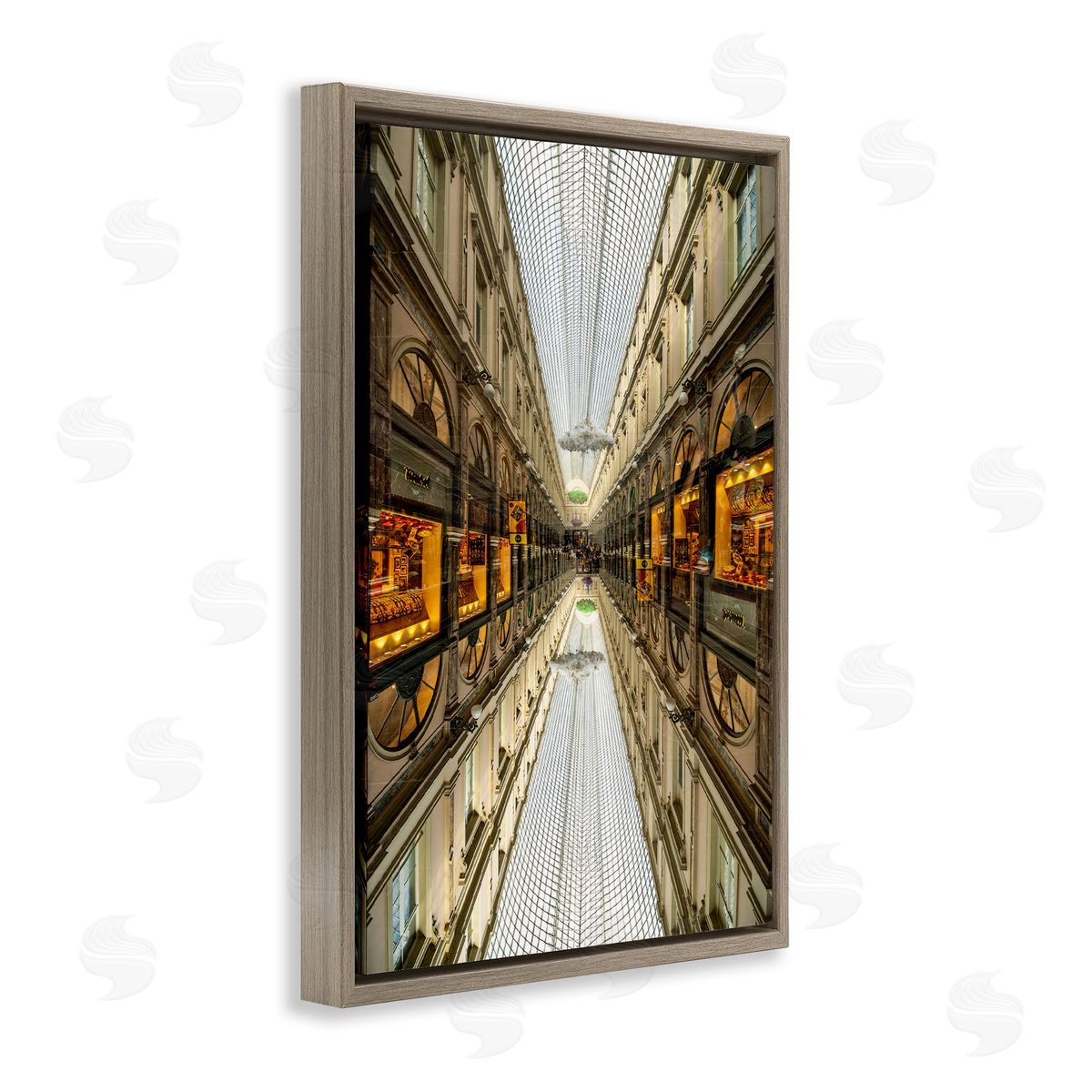 Robin Vandenabeele Interior Architecture Symmetry Canvas Wall Art Print