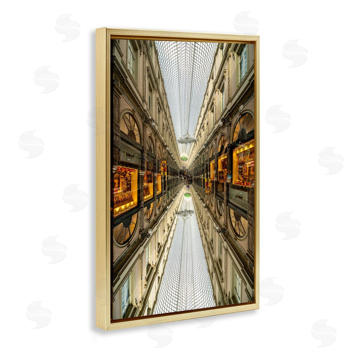 Robin Vandenabeele Interior Architecture Symmetry Canvas Wall Art Print