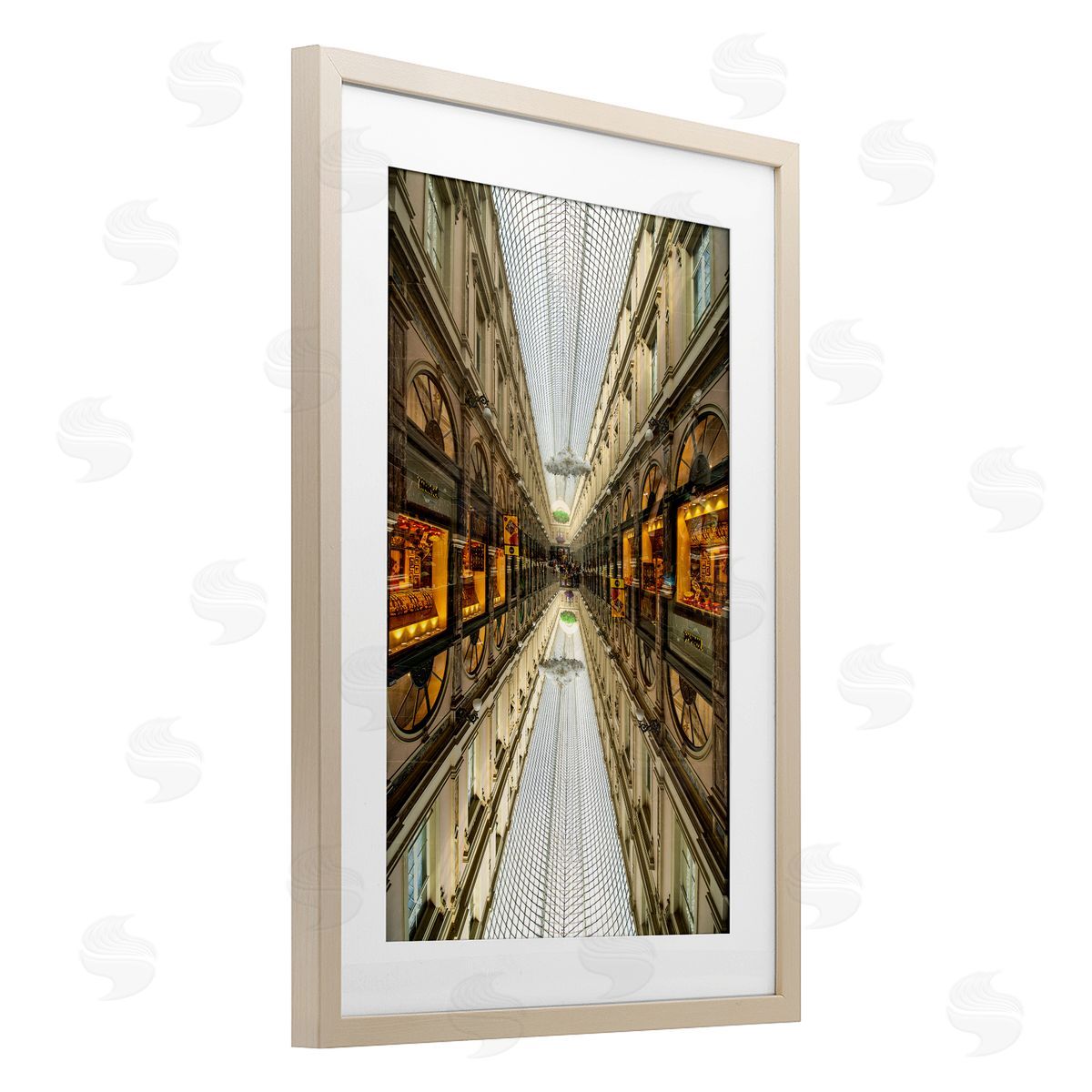 Robin Vandenabeele Interior Architecture Symmetry Canvas Wall Art Print