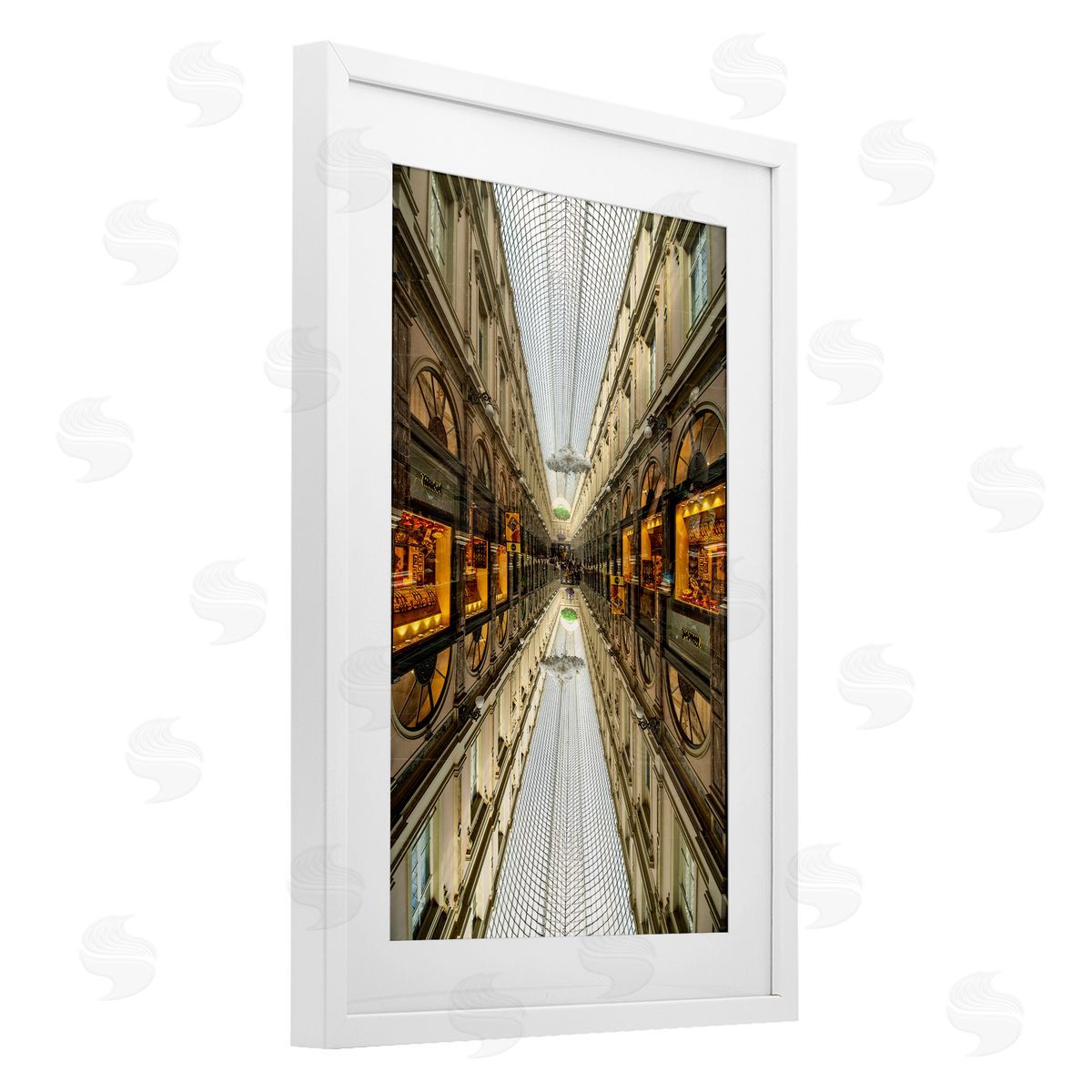 Robin Vandenabeele Interior Architecture Symmetry Canvas Wall Art Print