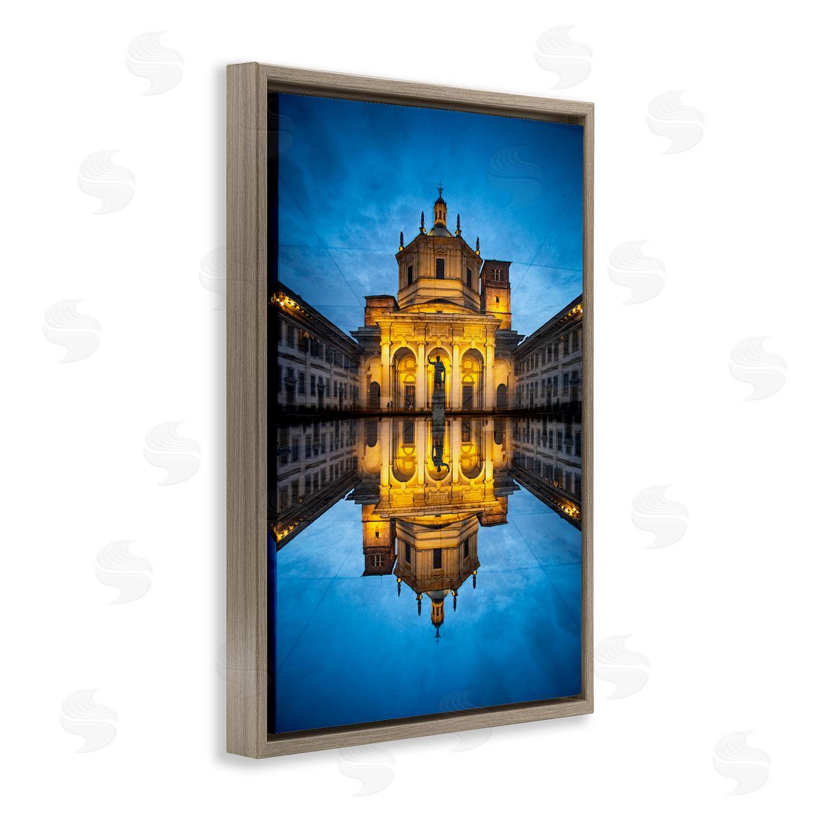 Robin Vandenabeele Grand Architecture Reflection Canvas Wall Art Print