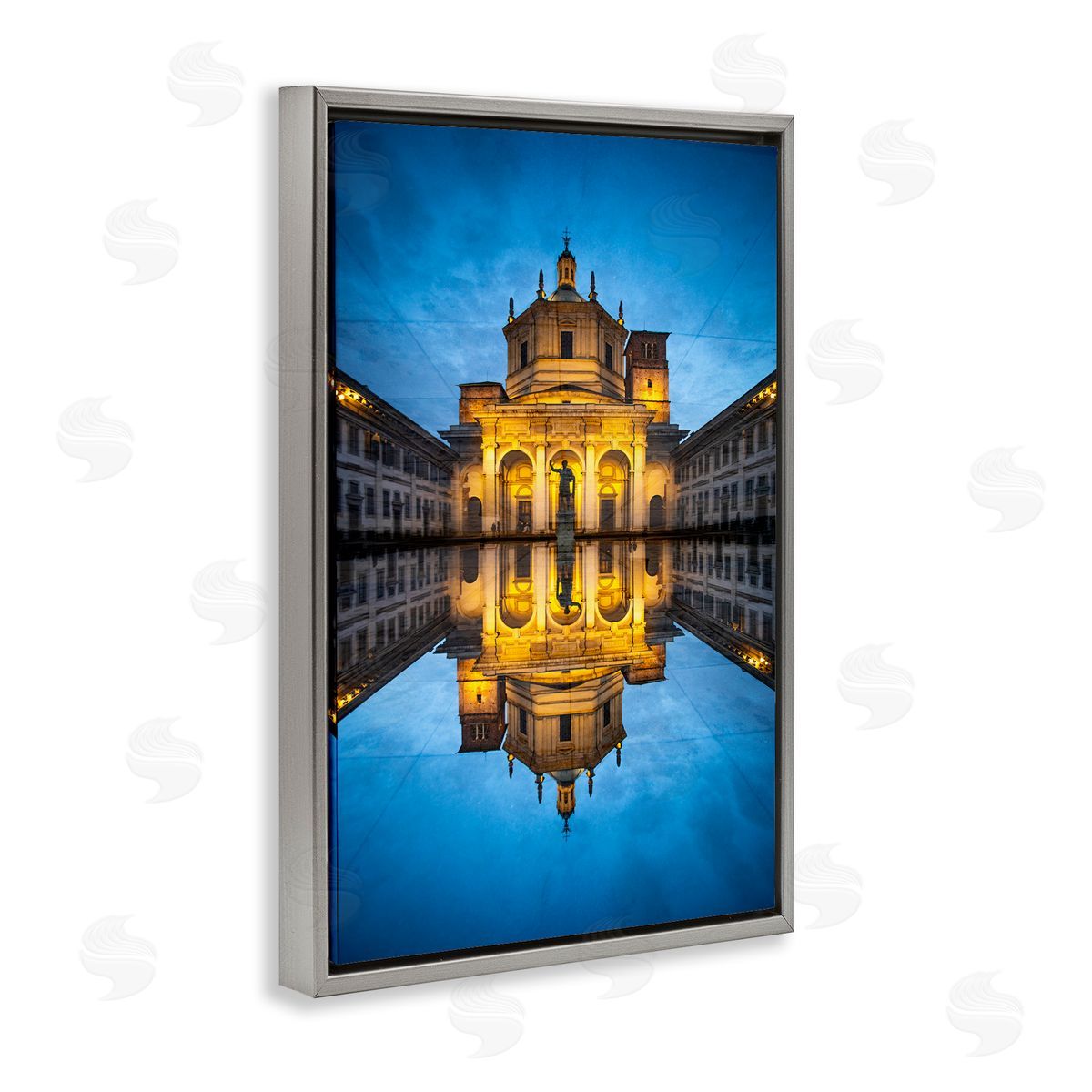 Robin Vandenabeele Grand Architecture Reflection Canvas Wall Art Print
