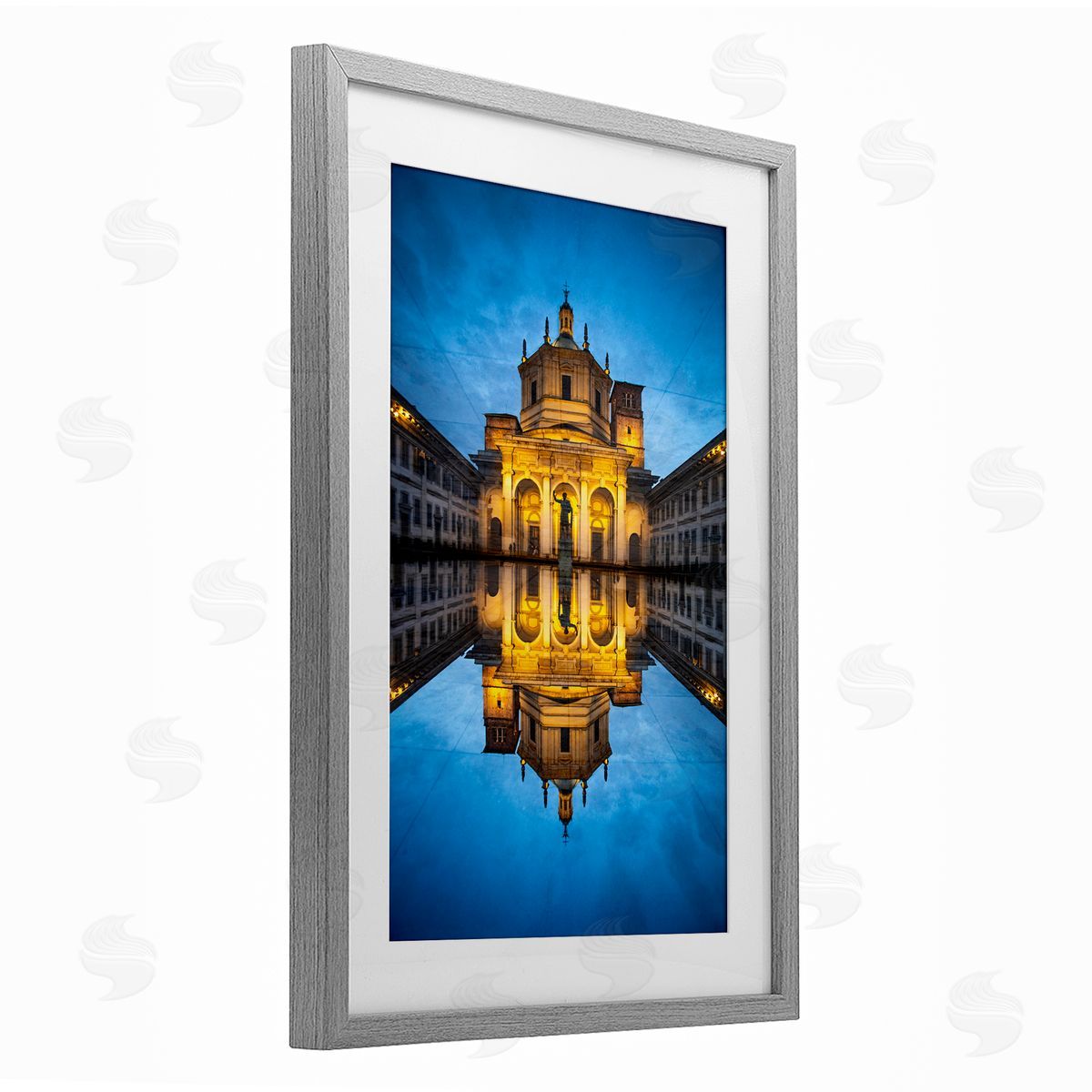 Robin Vandenabeele Grand Architecture Reflection Canvas Wall Art Print