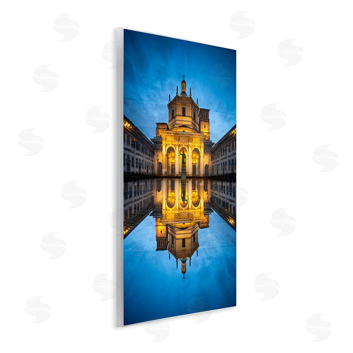 Robin Vandenabeele Grand Architecture Reflection Canvas Wall Art Print