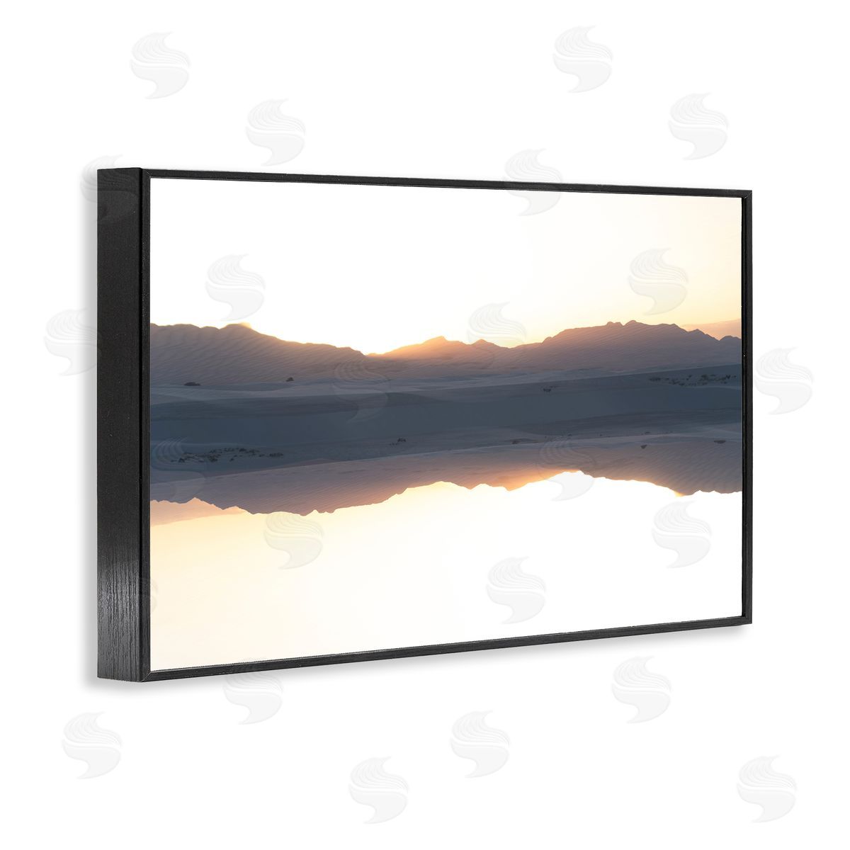 Robin Vandenabeele Reflecting Mountain Dunes Canvas Wall Art Print