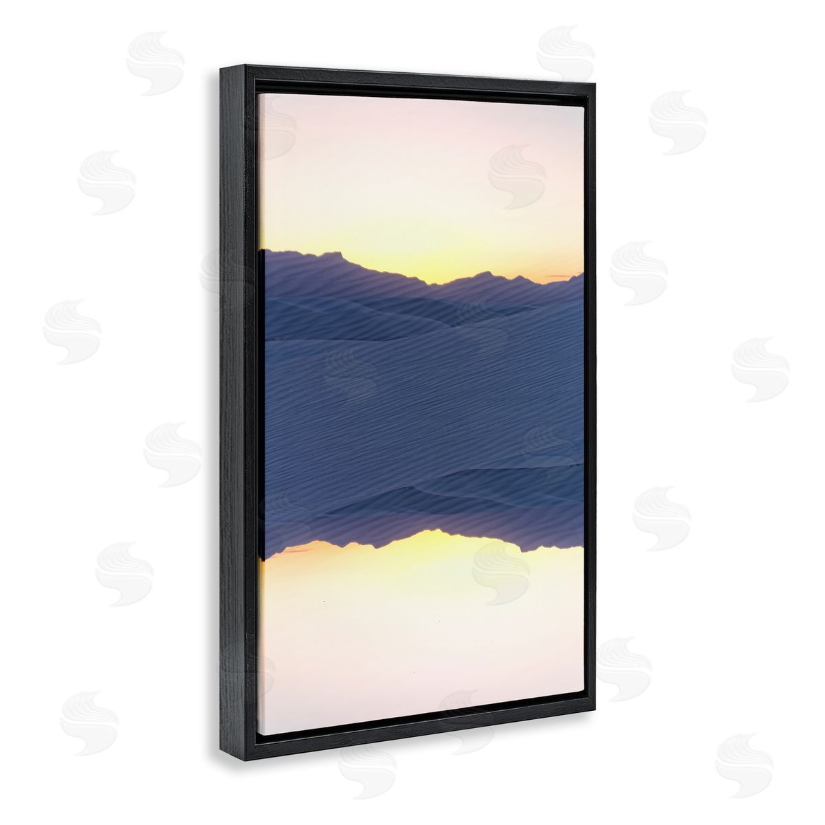 Robin Vandenabeele Desert Sunset Surreal Reflection Canvas Wall Art Print