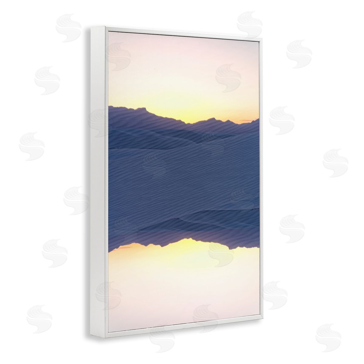 Robin Vandenabeele Desert Sunset Surreal Reflection Canvas Wall Art Print