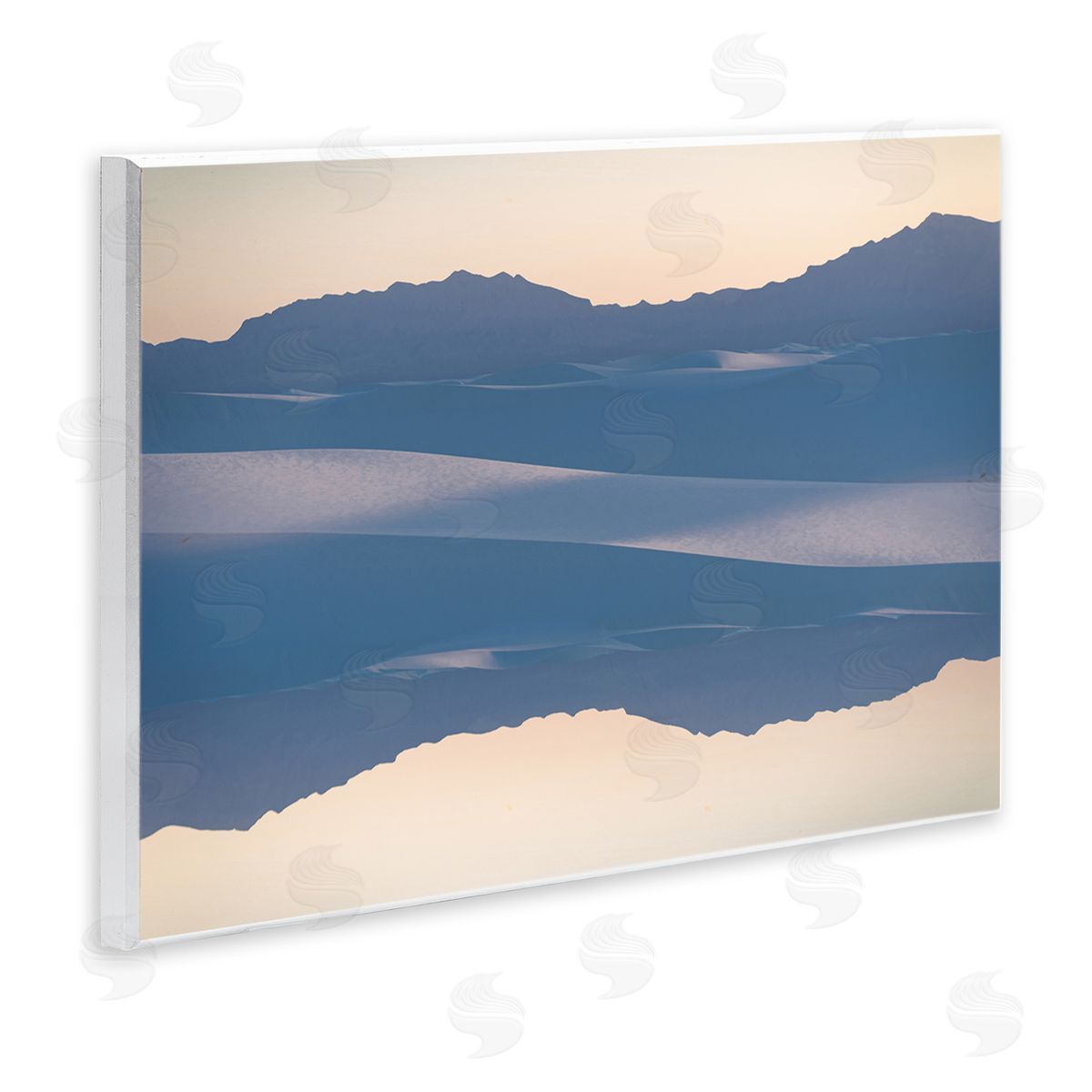 Robin Vandenabeele Subtle Mountain Silhouette Reflection Canvas Wall Art Print
