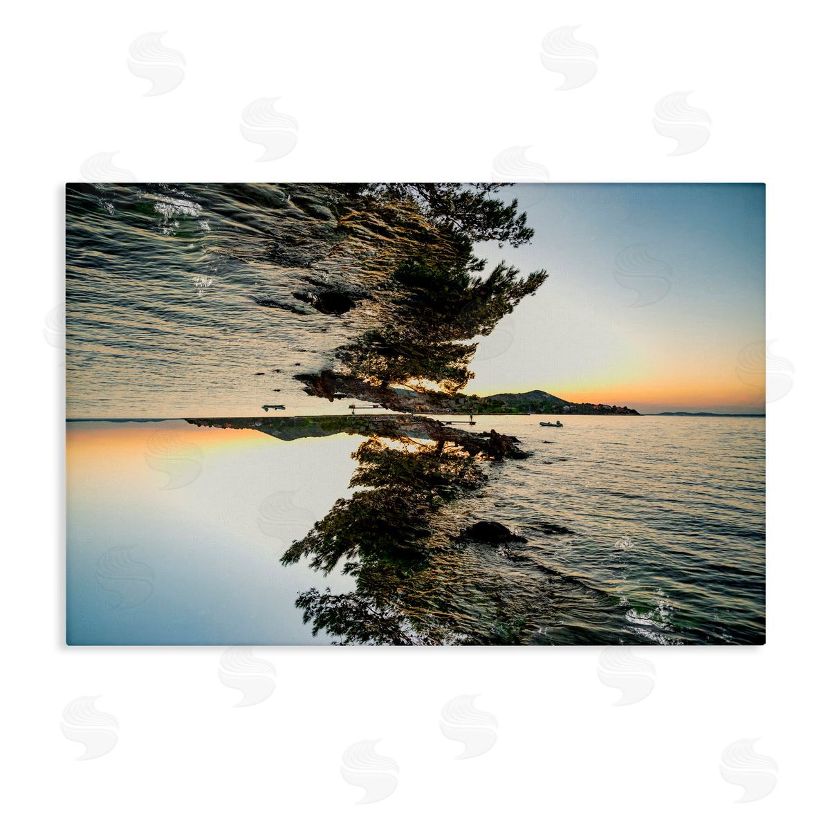 Robin Vandenabeele Surrealist Nature Sunrise Canvas Wall Art Print