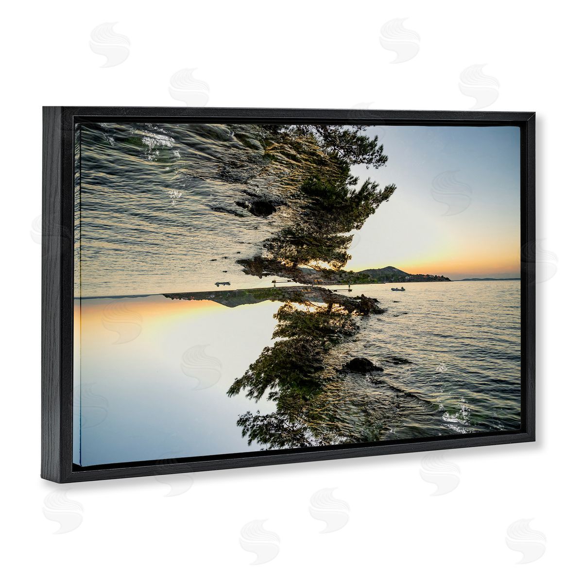 Robin Vandenabeele Surrealist Nature Sunrise Canvas Wall Art Print